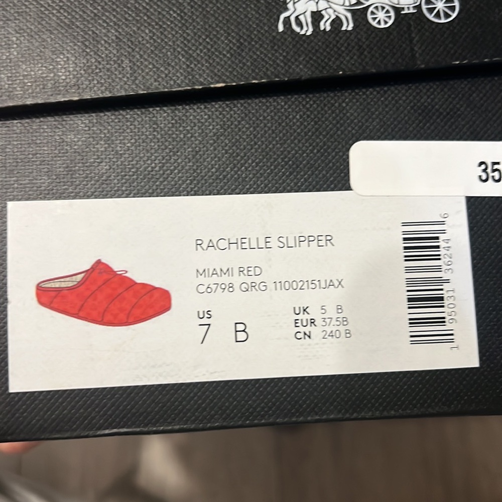 New Coach Slippers - Picture 6 of 6